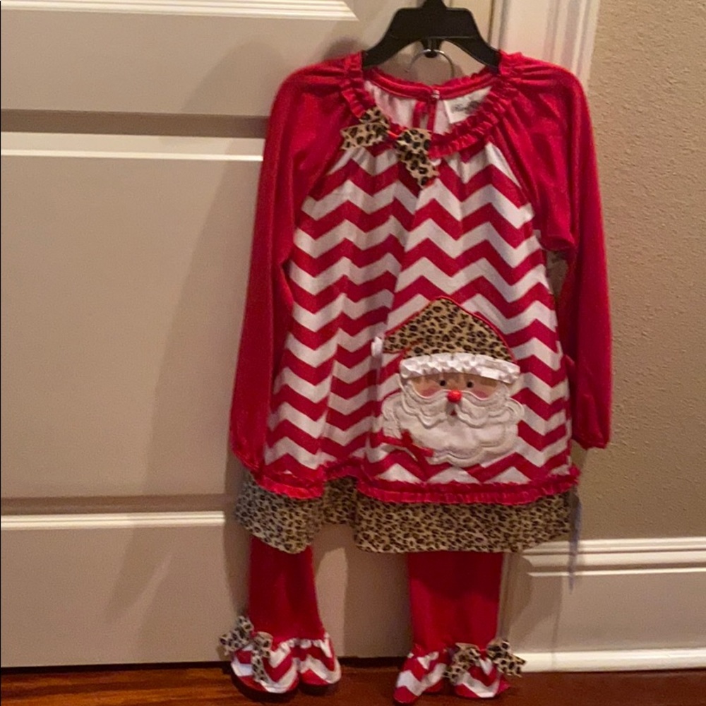 Girls Santa outfit